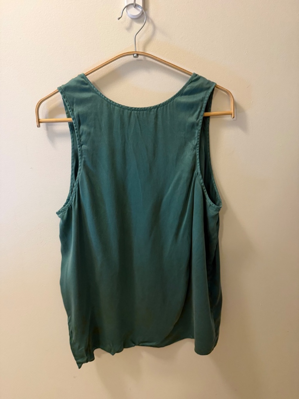 Lunya Washable Silk Loungewear Pajamas Sage Humble Green 100% Mulberry Silk - Picture 2 of 7